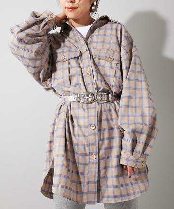 CPOビッグチェックシャツ