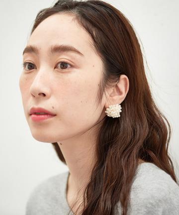 ビーズピアス