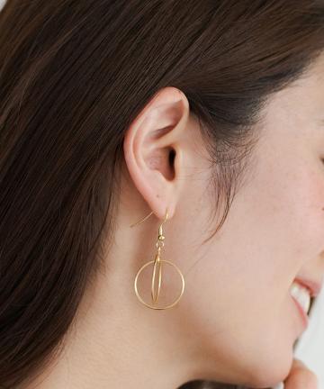 サークルフープピアス