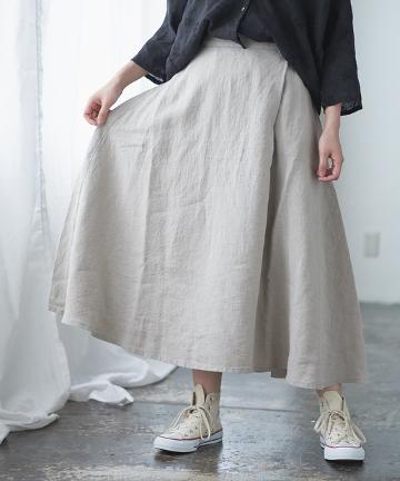 斜めタックスカート