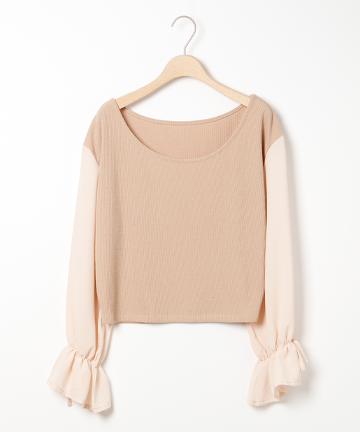 シフォン袖カットP/O