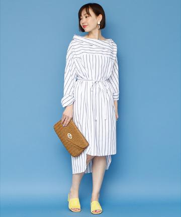 【Omekashi】ボートネックSHOP