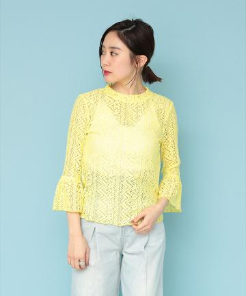 カットレースプルオーバー