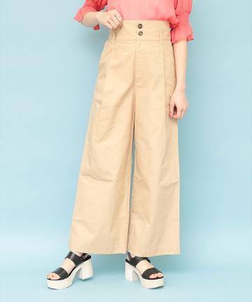 タイプライターワイドパンツ