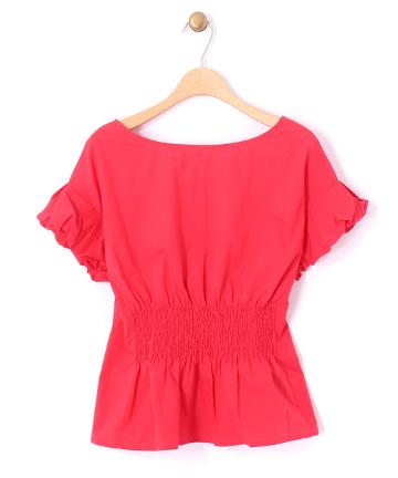 BACKクロスブラウス