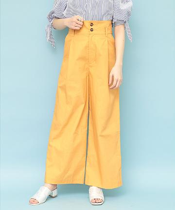 タイプライターワイドパンツ
