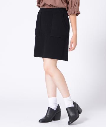 コットンニットスカート