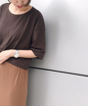 7分ワイドスリーブTee