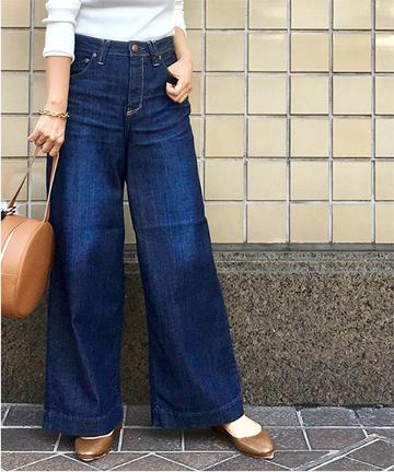 【YANUK】LYDIA ワイドデニム