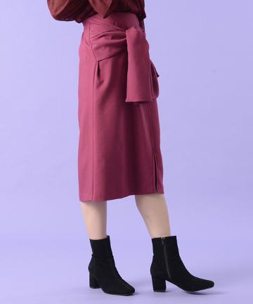 【Omekashi】リボンタイトスカート