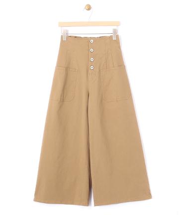 サイドビッグポケットパンツ