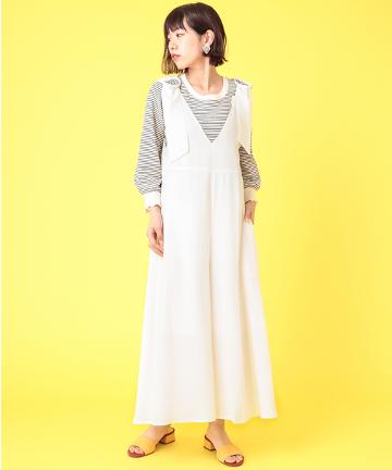 ワイドサロペット