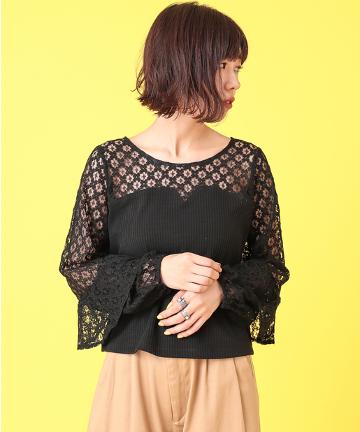 レース切替ビスチェPO