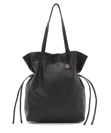 ロロルレザー巾着トート