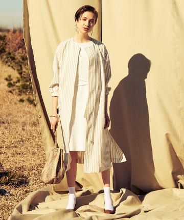 ストライプガウン