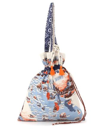 BINDUバンダナ巾着バッグ