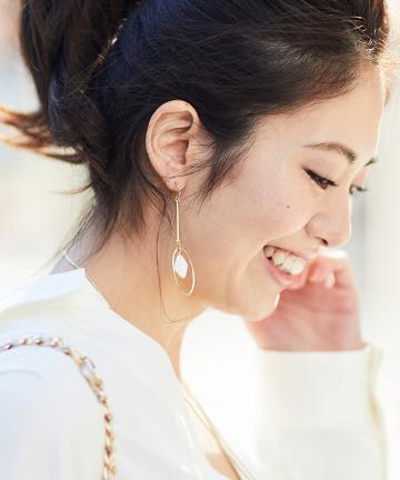 ひし形シェルピアス