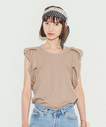 【Omekashi】袖バルーンTシャツ