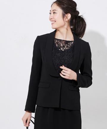 【PEELSLOWLY】1つボタンタキシードジャケット