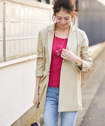 ベルテッドジャケット