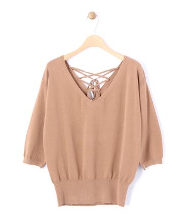 【Omekashi】バックレースUPニット