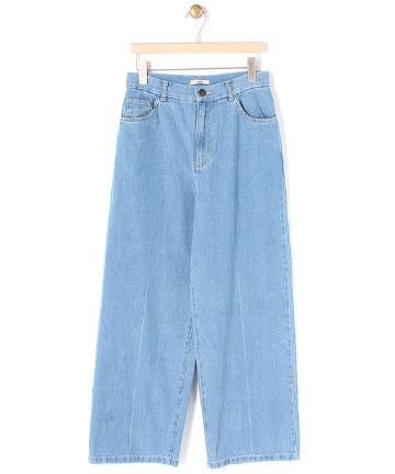 ハイウエストデニムパンツ