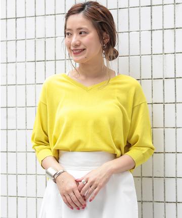 【Omekashi】ウォッシャブルニットPO