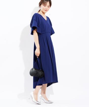 【Omekashi】バックギャザーOP