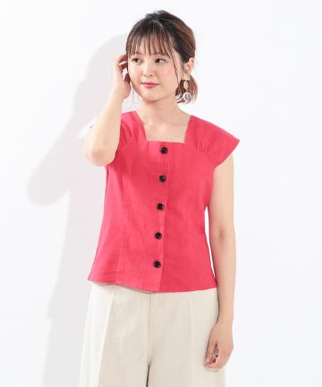 前釦ノースリーブBL