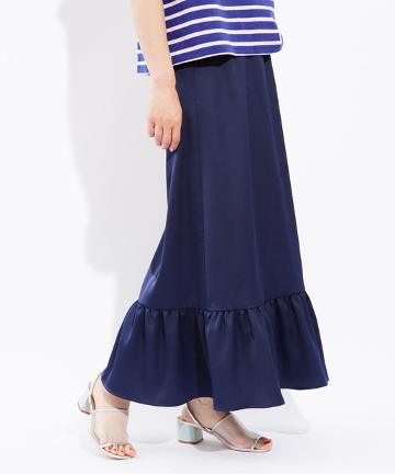 【Omekashi】サテンティアードSK