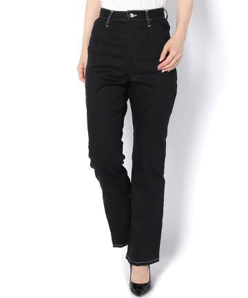 配色ステッチフレアPT