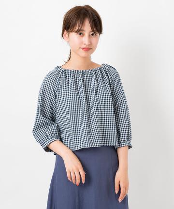 後ろリボンドビーシャツ