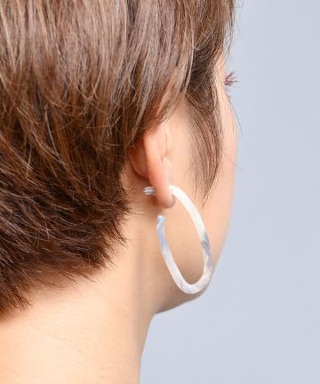 アクリルフープピアス