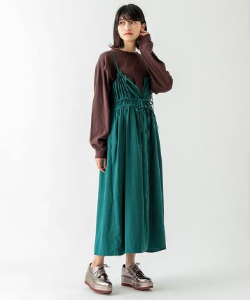 リボンキャミワンピ