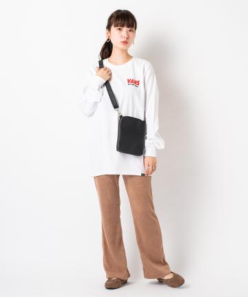 ニットソーフレアパンツ
