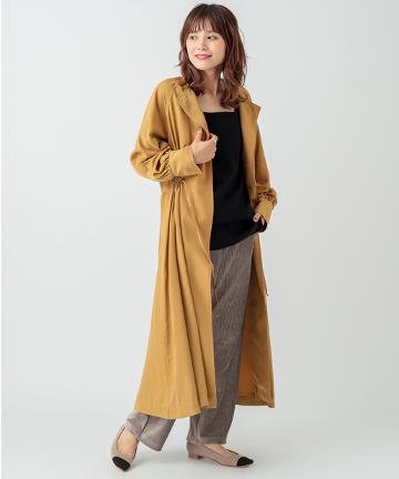 【Omekashi】ドロストトレンチコート