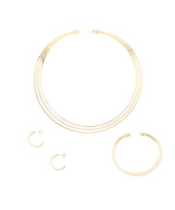 バングル/ネックレス/ピアスセット