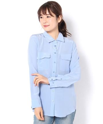 EQUIPMENT 定番ポケットシャツ