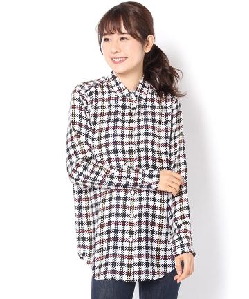 EQUIPMENT　チェック柄シャツ
