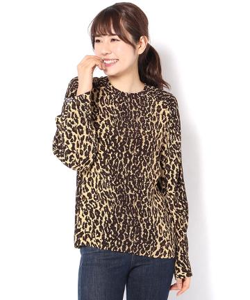 JANE SMITH レオパードブラウス
