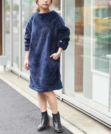 Champion×Ciaopanic 別注シェルパフリースワンピース