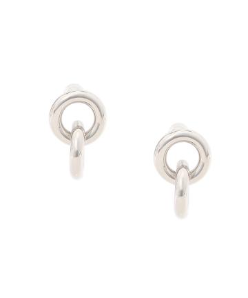 ダブルスモールチェーンピアス