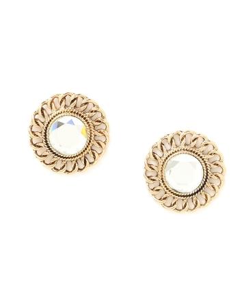 クリアビジューピアス