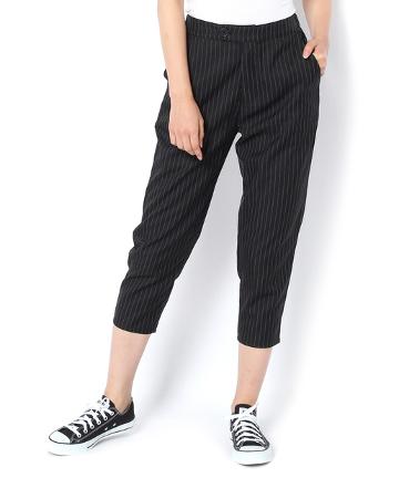 ストライプテーパードパンツ