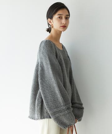ショートローゲージニット【オンラインストア限定商品】