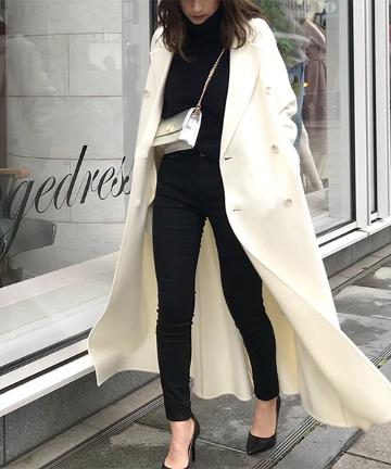 ダブルロングコート