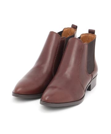 ペタンコサイドゴアブーツ