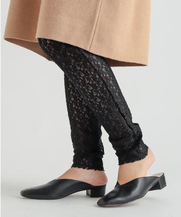 【Omekashi】レースレギンス