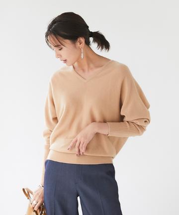カシミヤドルマンニット