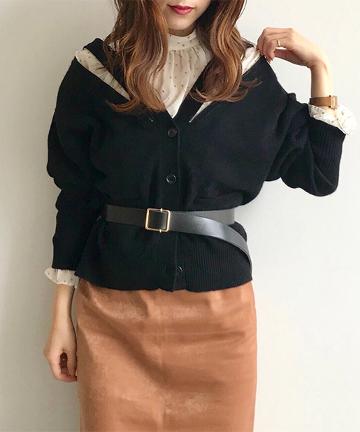 【Awfully】ZIP2WAYカーディガン